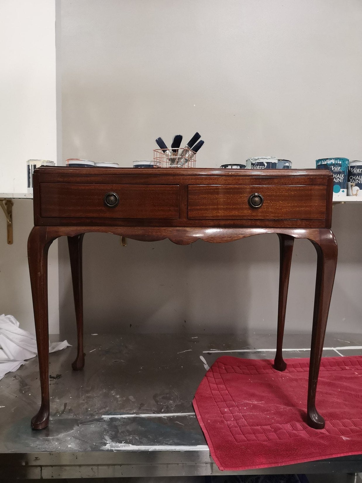 Not For Sale - Commissioned Table in Pink