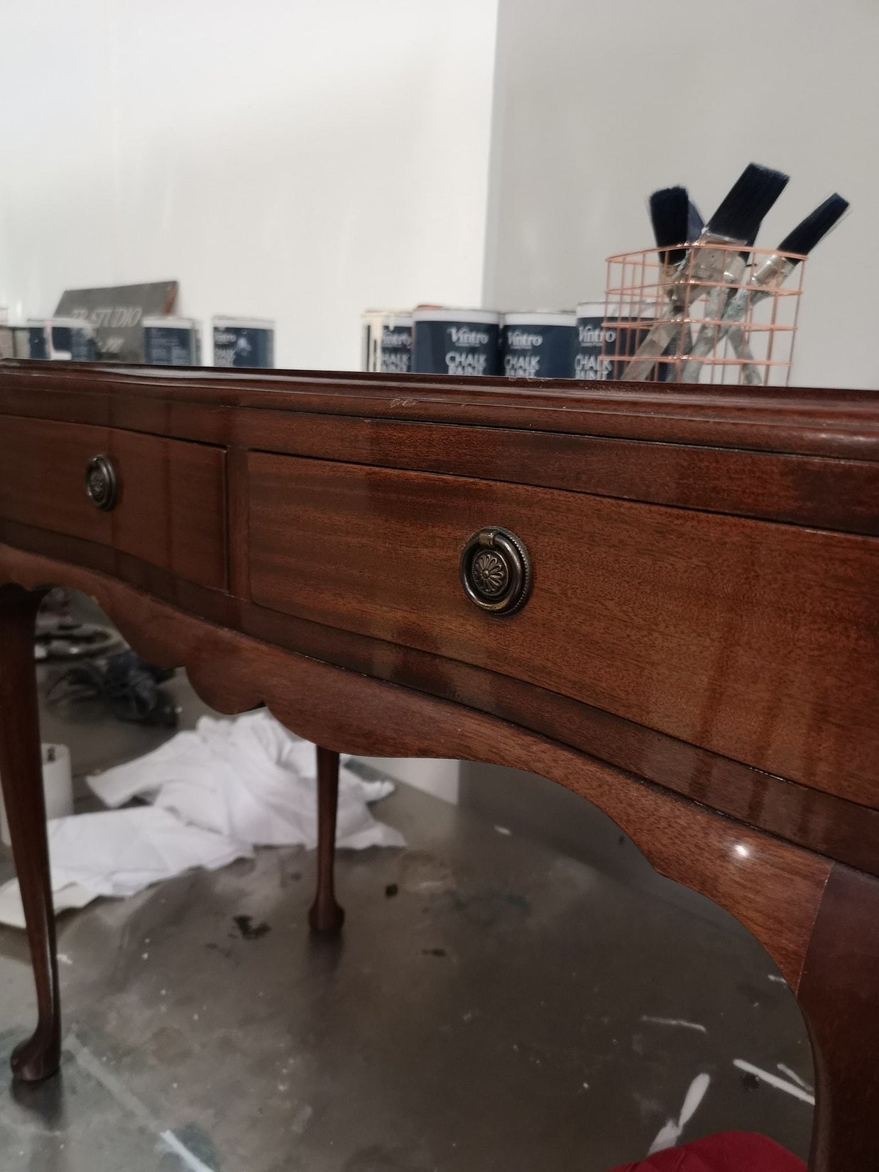 Not For Sale - Commissioned Table in Pink