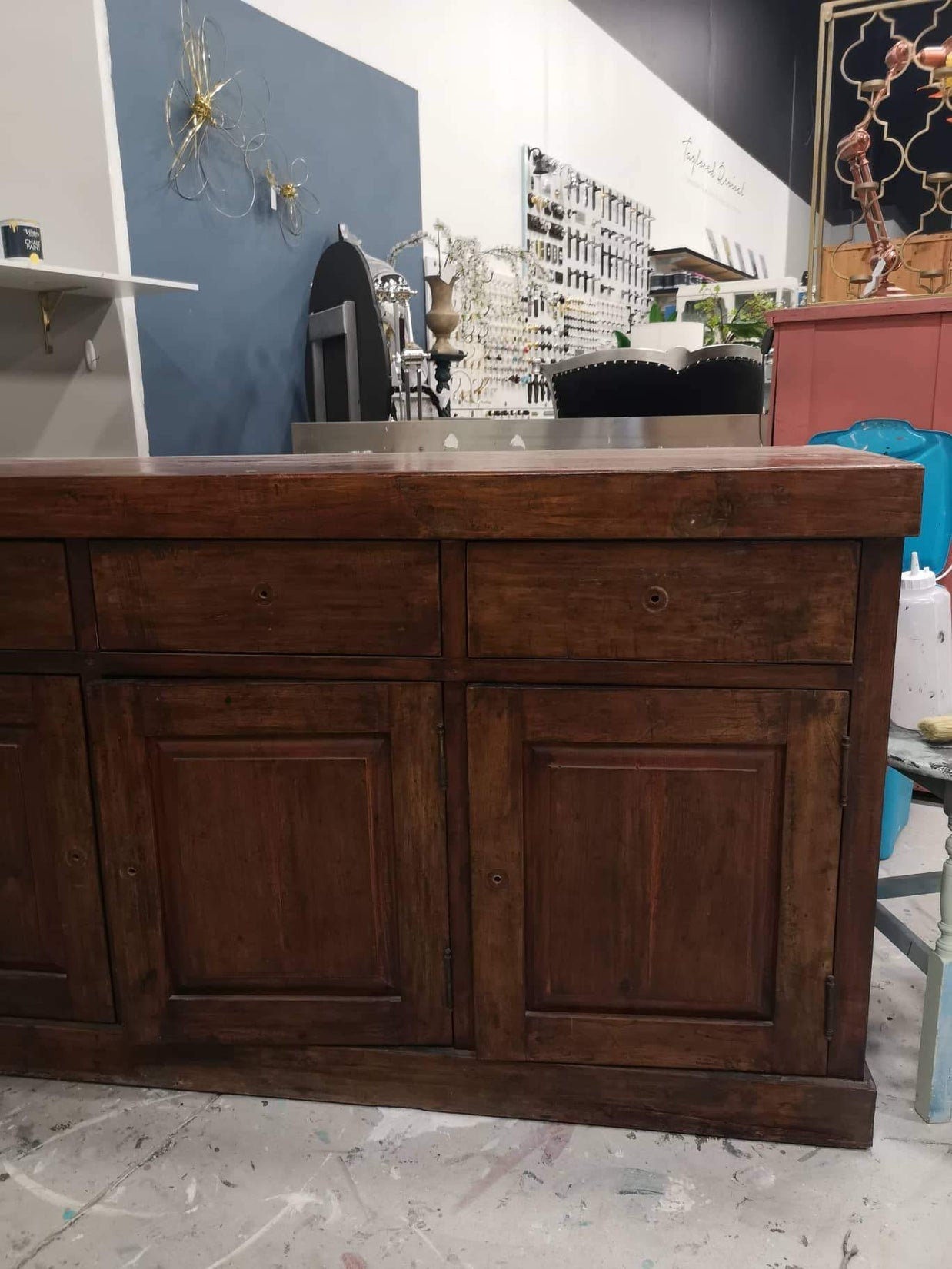 Not For Sale - Commissioned Sideboard in Vintro Pale Blues