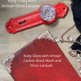 Seeing Artisan Reds (Video of lacquered oriental style finish)