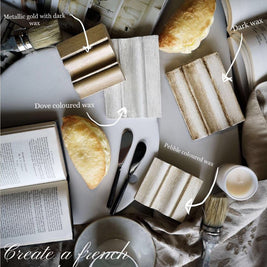 Create a french look with Vintro Coloured Waxes