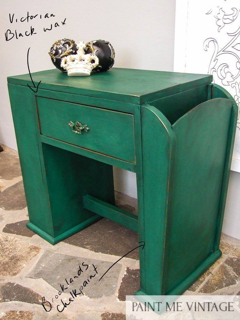 Paint Finishes with Coloured Wax