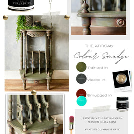 The Artisan Colour Smudge over Olea