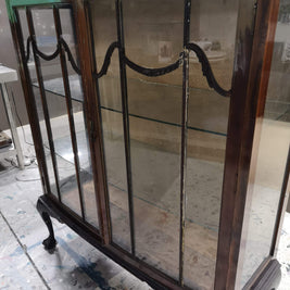 Not For Sale - Rea: Aged Metallic Champagne gold cabinet