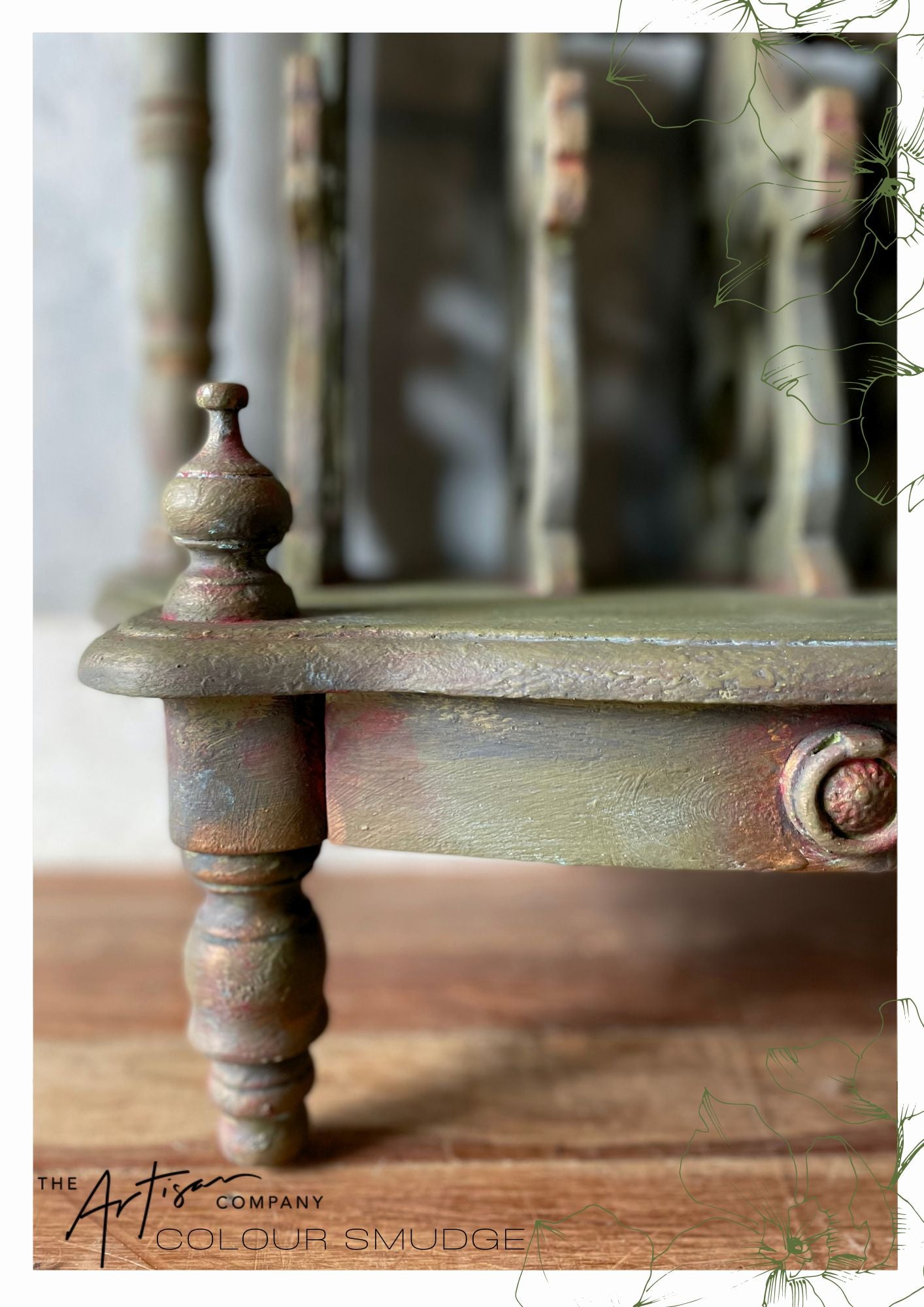 The Artisan Colour Smudge over Olea