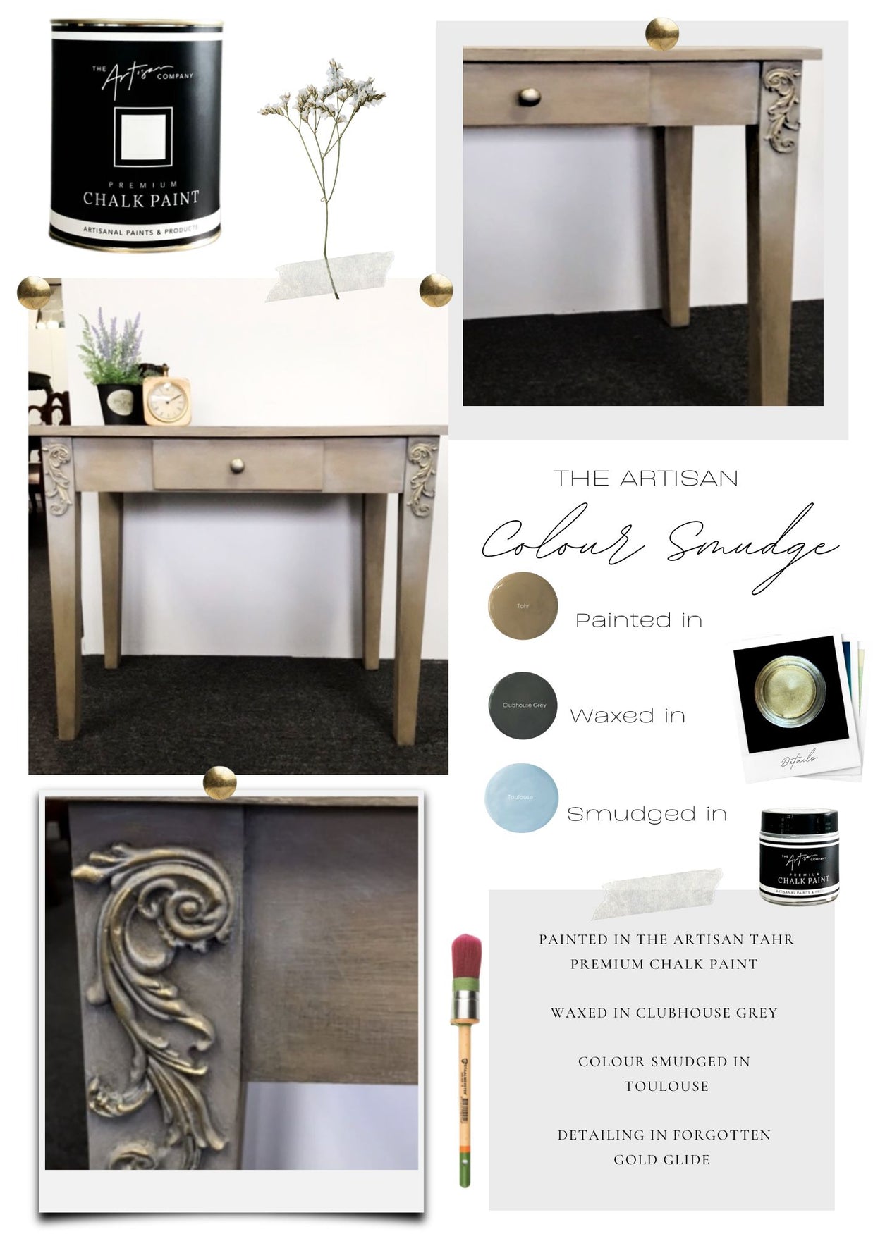 The Artisan Colour Smudge over Tahr
