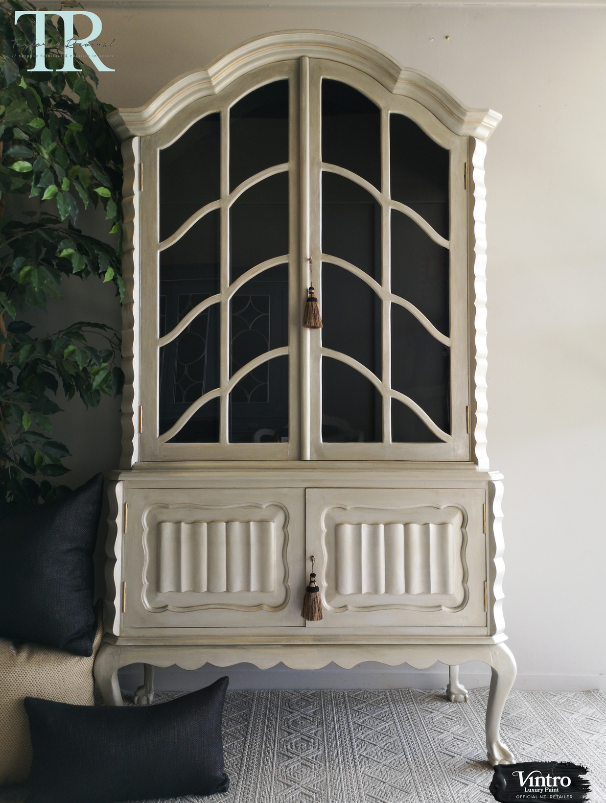 Not For Sale - Commissioned Glass Display cabinet