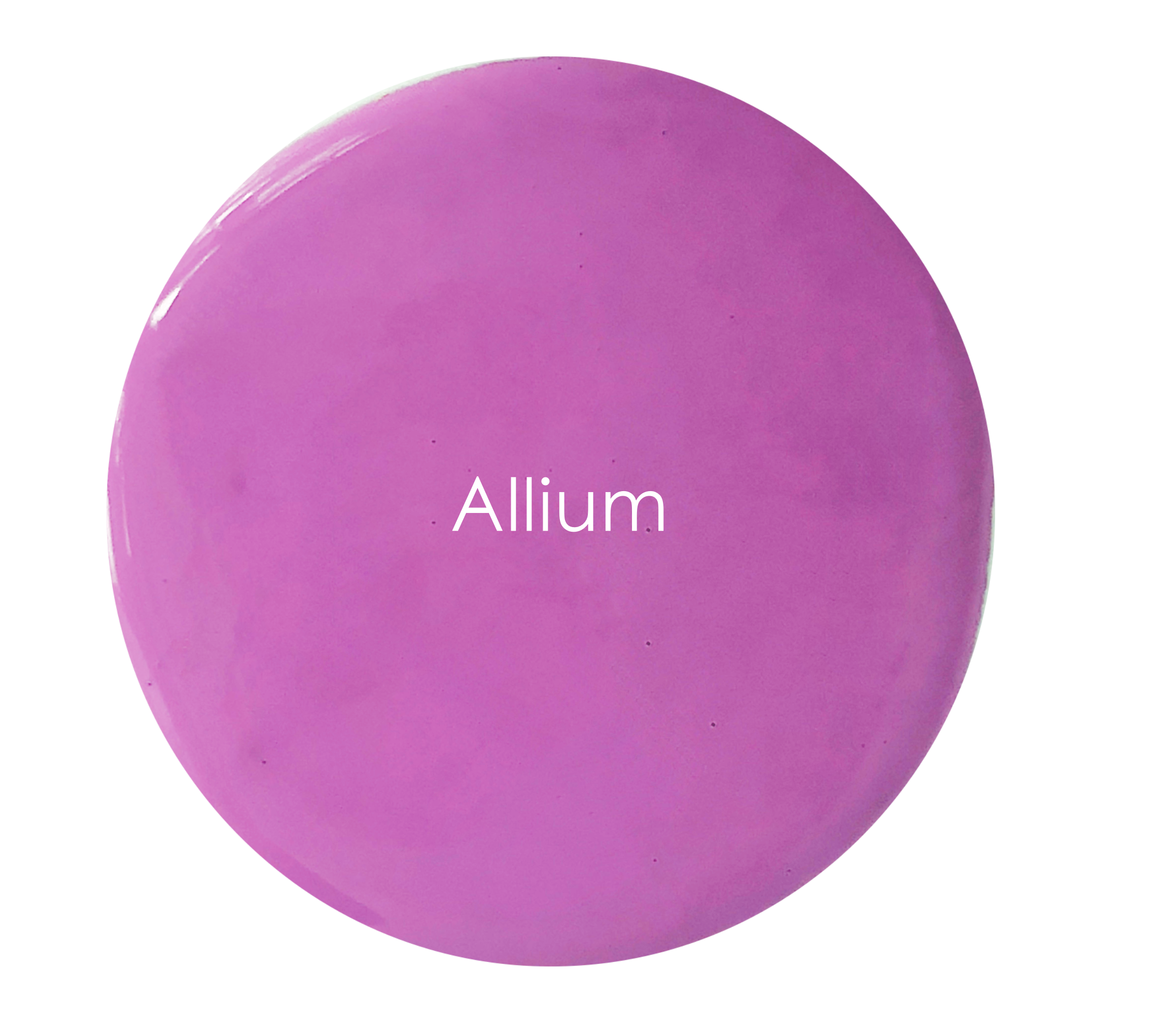 Allium Velvet Luxe swatch – vibrant purple pink artisan finish