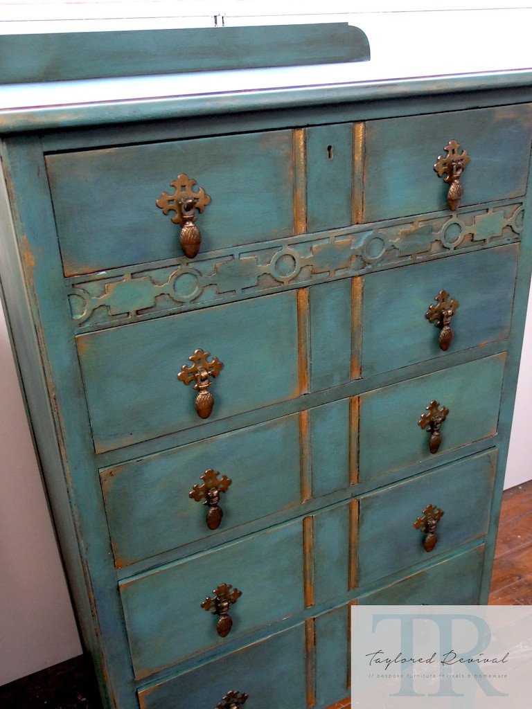 Not For Sale - Arial: Beautiful Solid Mahogany Antique set of drawers