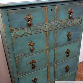 Not For Sale - Arial: Beautiful Solid Mahogany Antique set of drawers