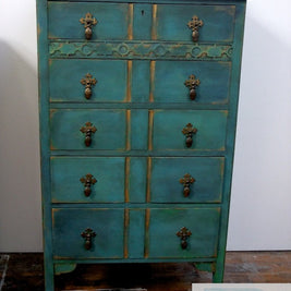 Not For Sale - Arial: Beautiful Solid Mahogany Antique set of drawers