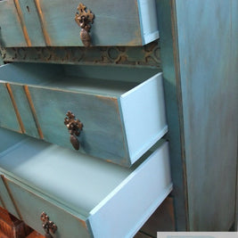 Not For Sale - Arial: Beautiful Solid Mahogany Antique set of drawers