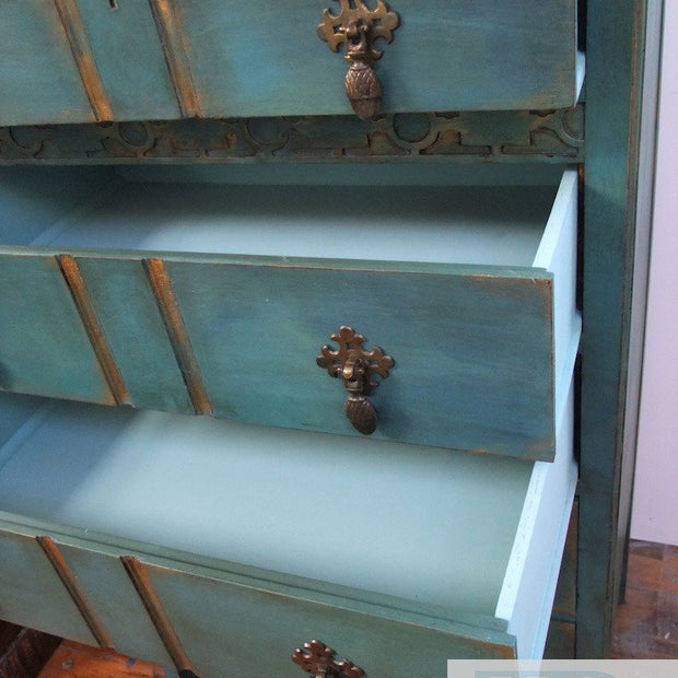 Not For Sale - Arial: Beautiful Solid Mahogany Antique set of drawers