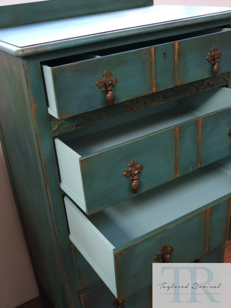 Not For Sale - Arial: Beautiful Solid Mahogany Antique set of drawers