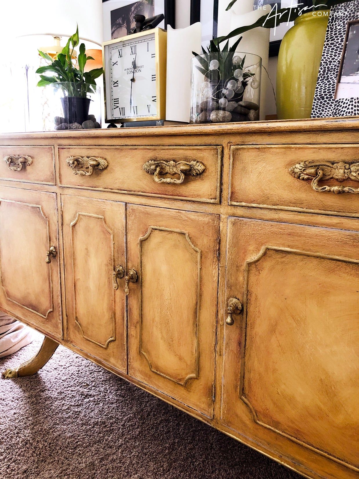 Not For Sale - Sideboard in Artisan Country Mustard