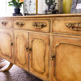 Not For Sale - Sideboard in Artisan Country Mustard
