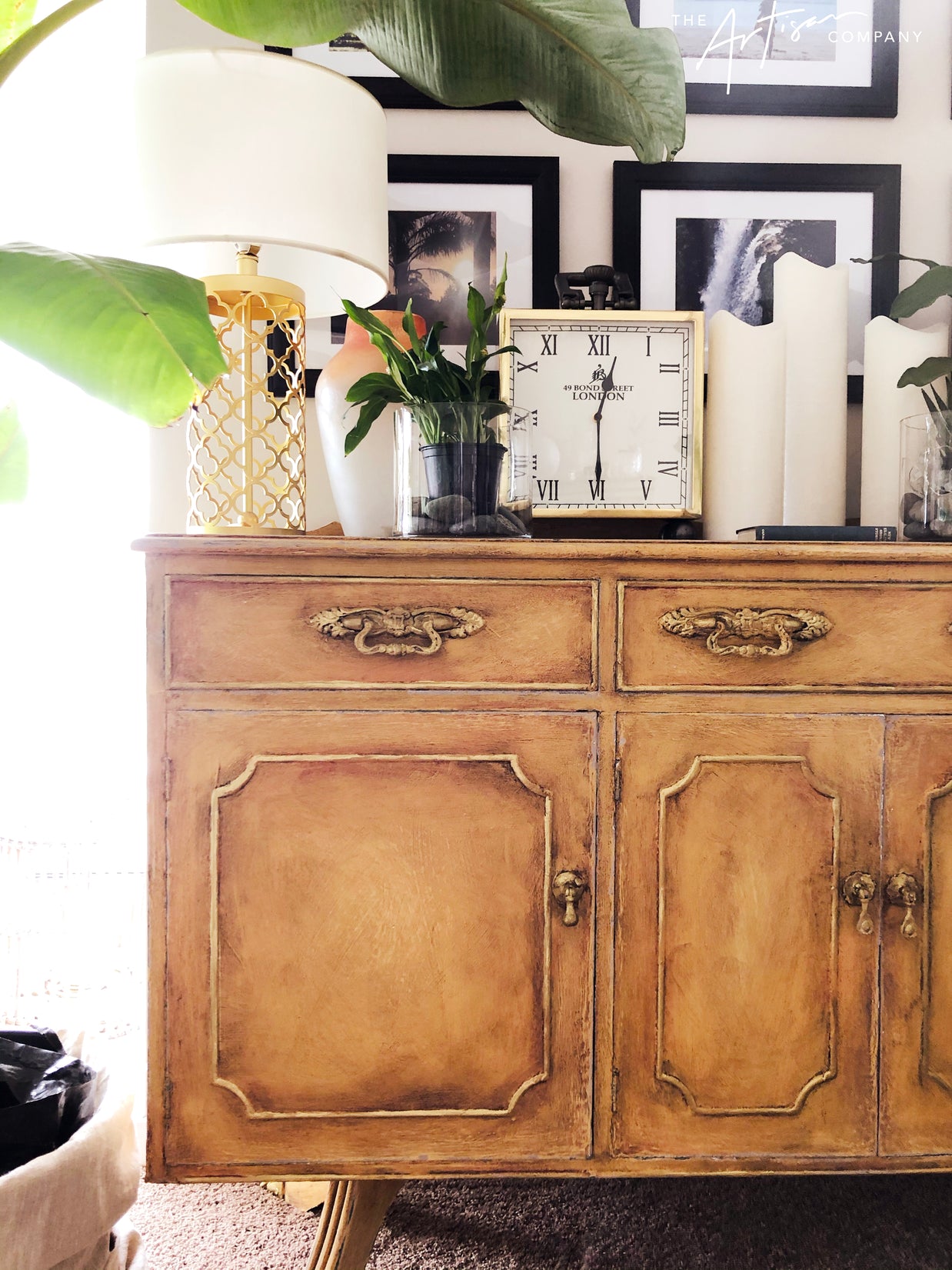 Not For Sale - Sideboard in Artisan Country Mustard