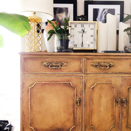 Not For Sale - Sideboard in Artisan Country Mustard
