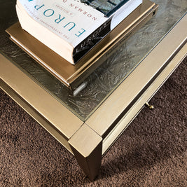 Not For Sale - Coffee Table in Artisan Metallic Alchemy