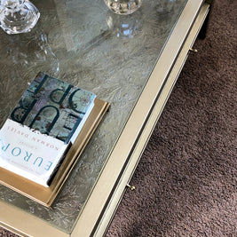 Not For Sale - Coffee Table in Artisan Metallic Alchemy