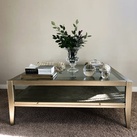 Not For Sale - Coffee Table in Artisan Metallic Alchemy