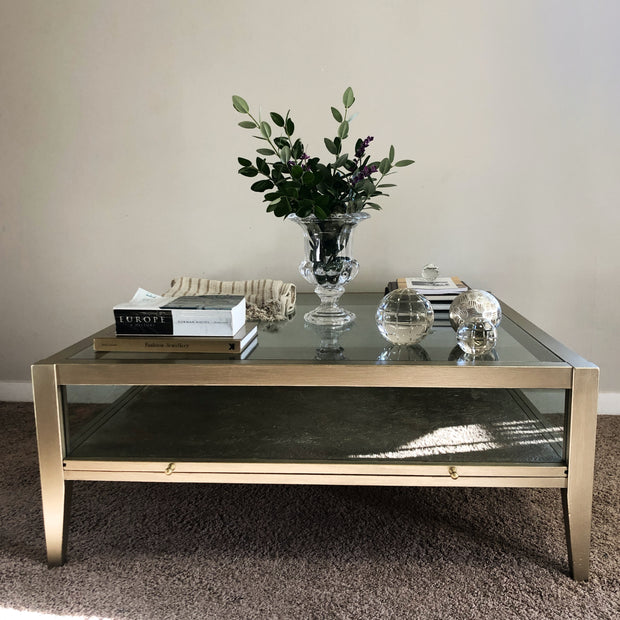 Not For Sale - Coffee Table in Artisan Metallic Alchemy