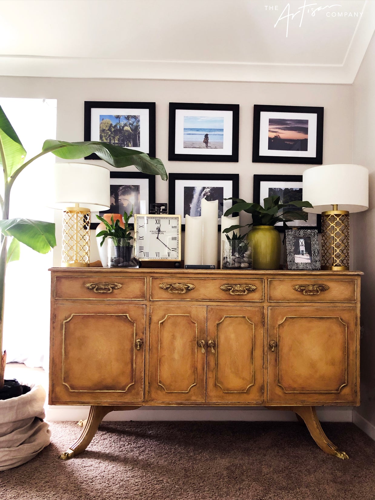 Not For Sale - Sideboard in Artisan Country Mustard