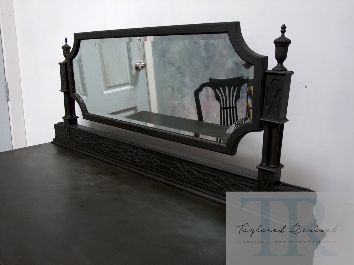 Not For Sale - Avril : Antique dressing table and chair