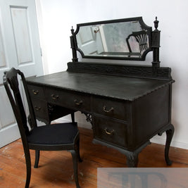 Not For Sale - Avril : Antique dressing table and chair