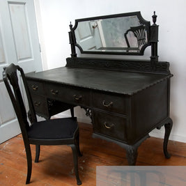 Not For Sale - Avril : Antique dressing table and chair