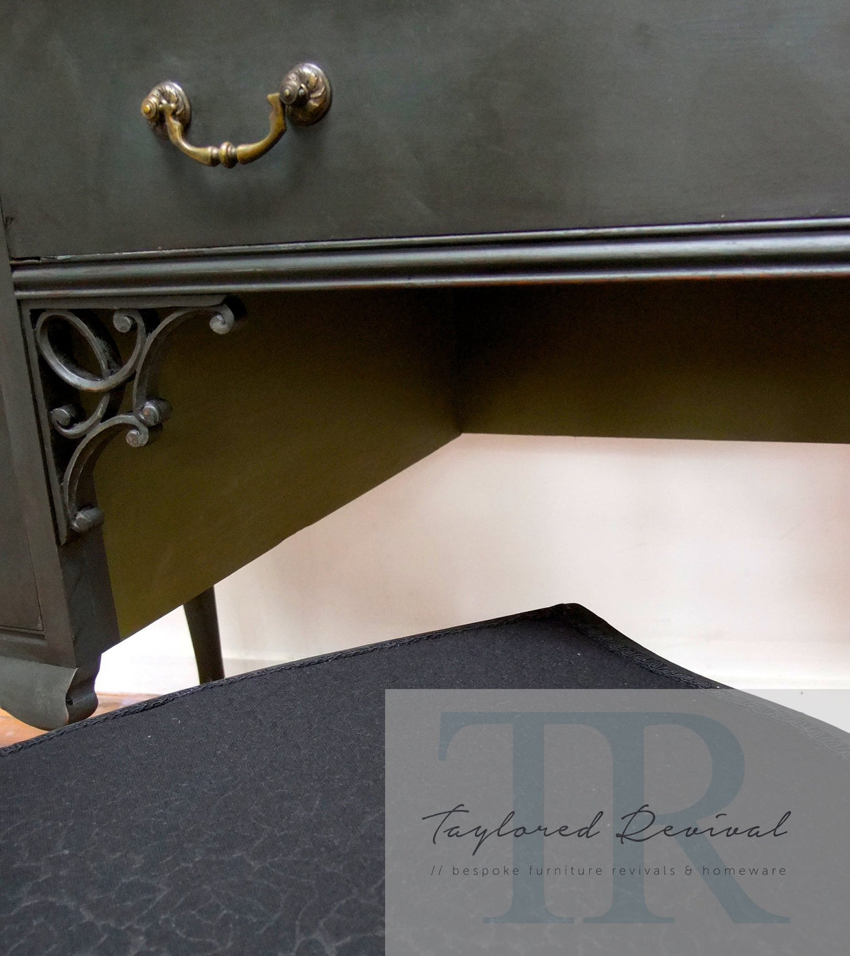 Not For Sale - Avril : Antique dressing table and chair