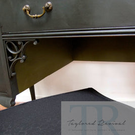 Not For Sale - Avril : Antique dressing table and chair
