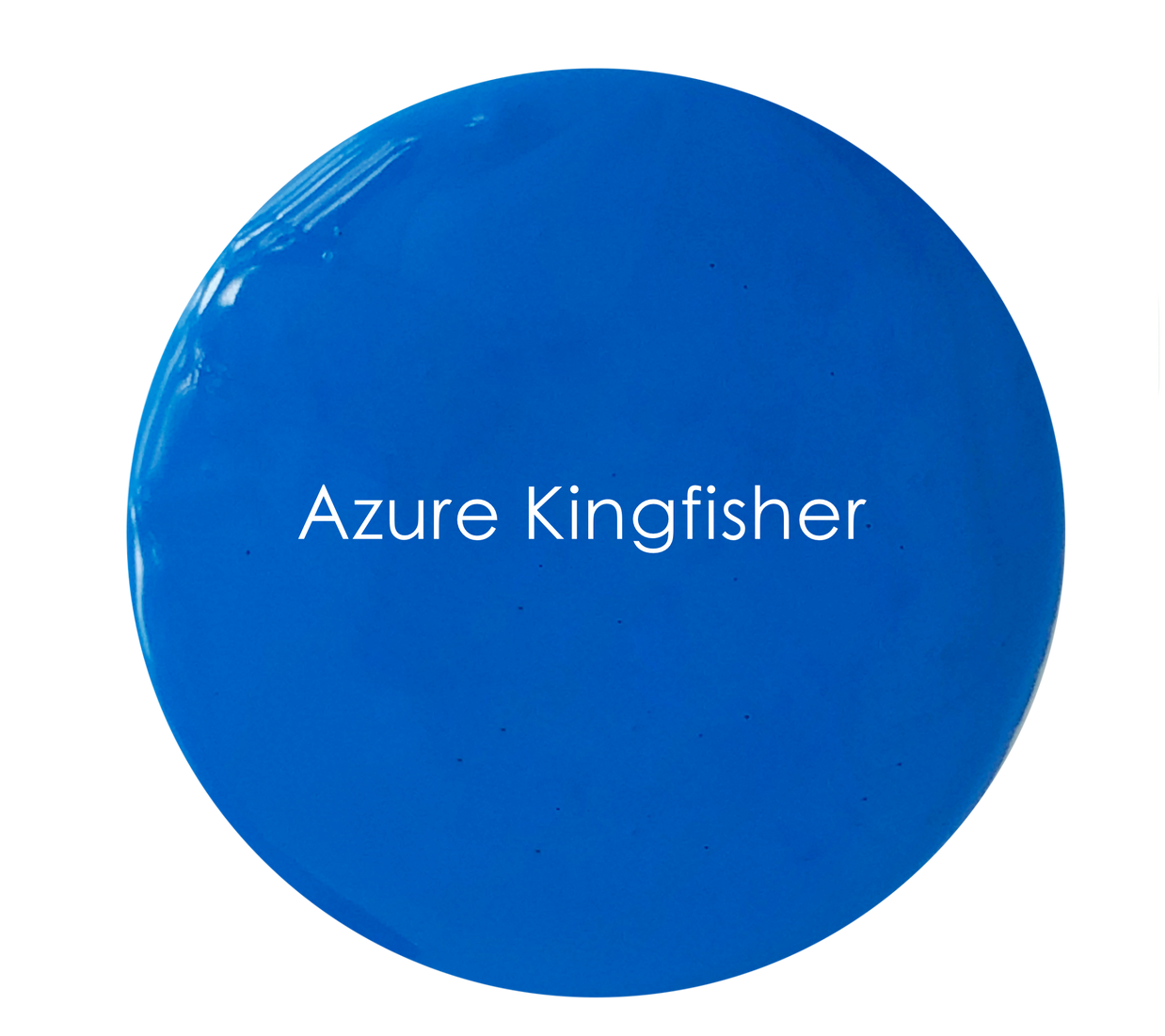 Bold blue Velvet Luxe tin – Azure Kingfisher by The Artisan Company
