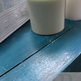 Not For Sale - Commissioned Feature Hall table in custom blended Teal