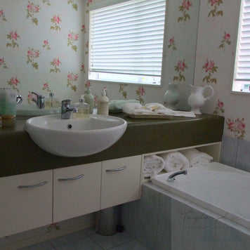 Not For Sale - Commissioned bathroom benches