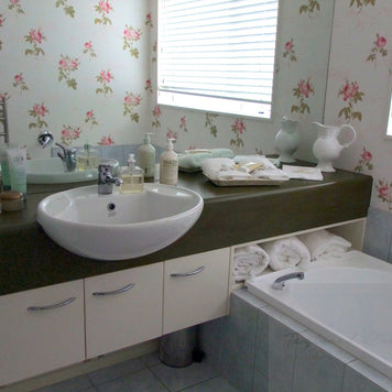 Not For Sale - Commissioned bathroom benches