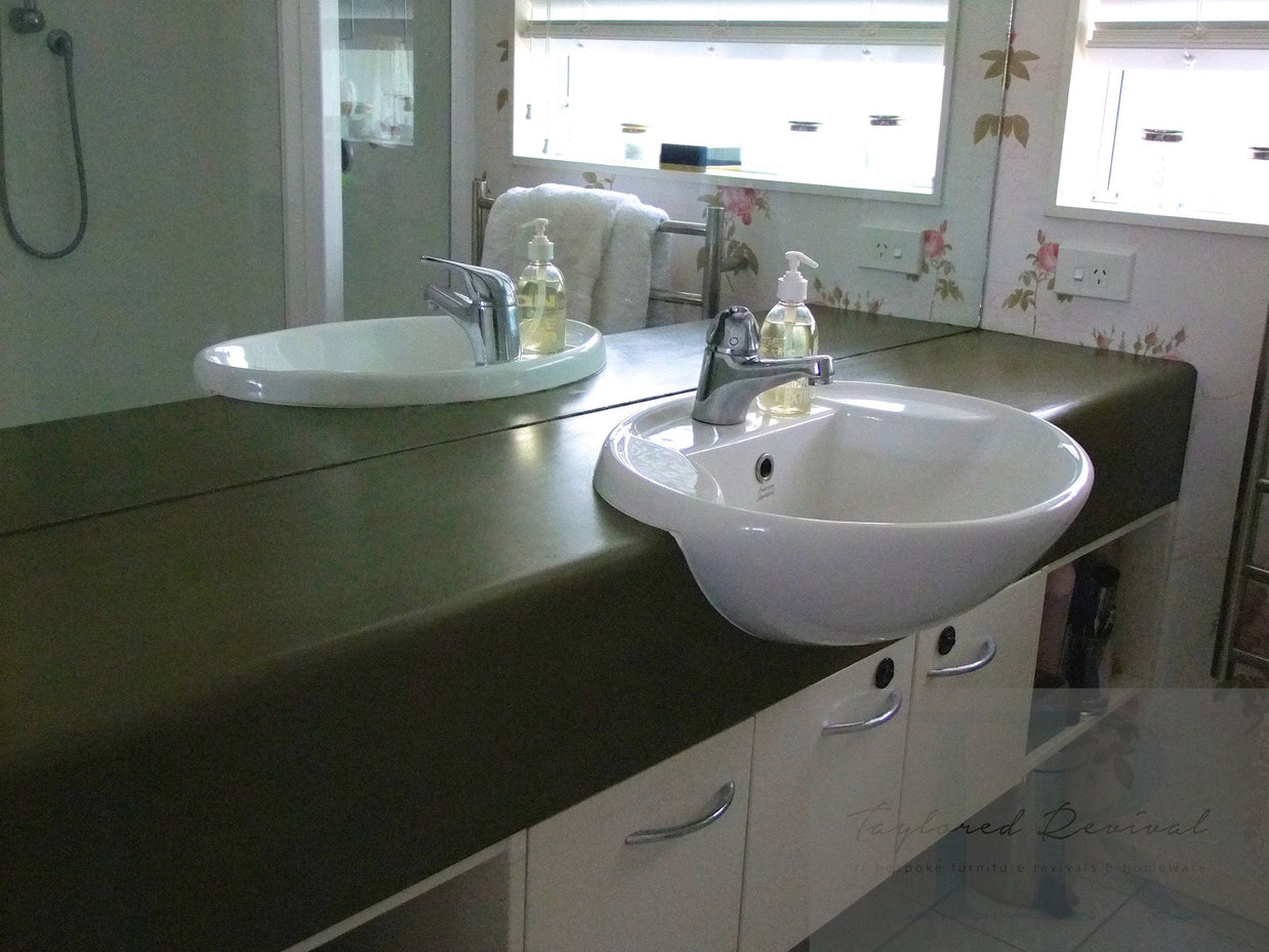 Not For Sale - Commissioned bathroom benches