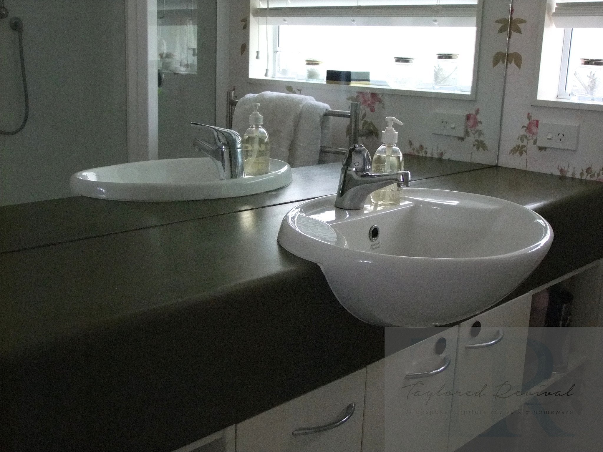 Not For Sale - Commissioned bathroom benches