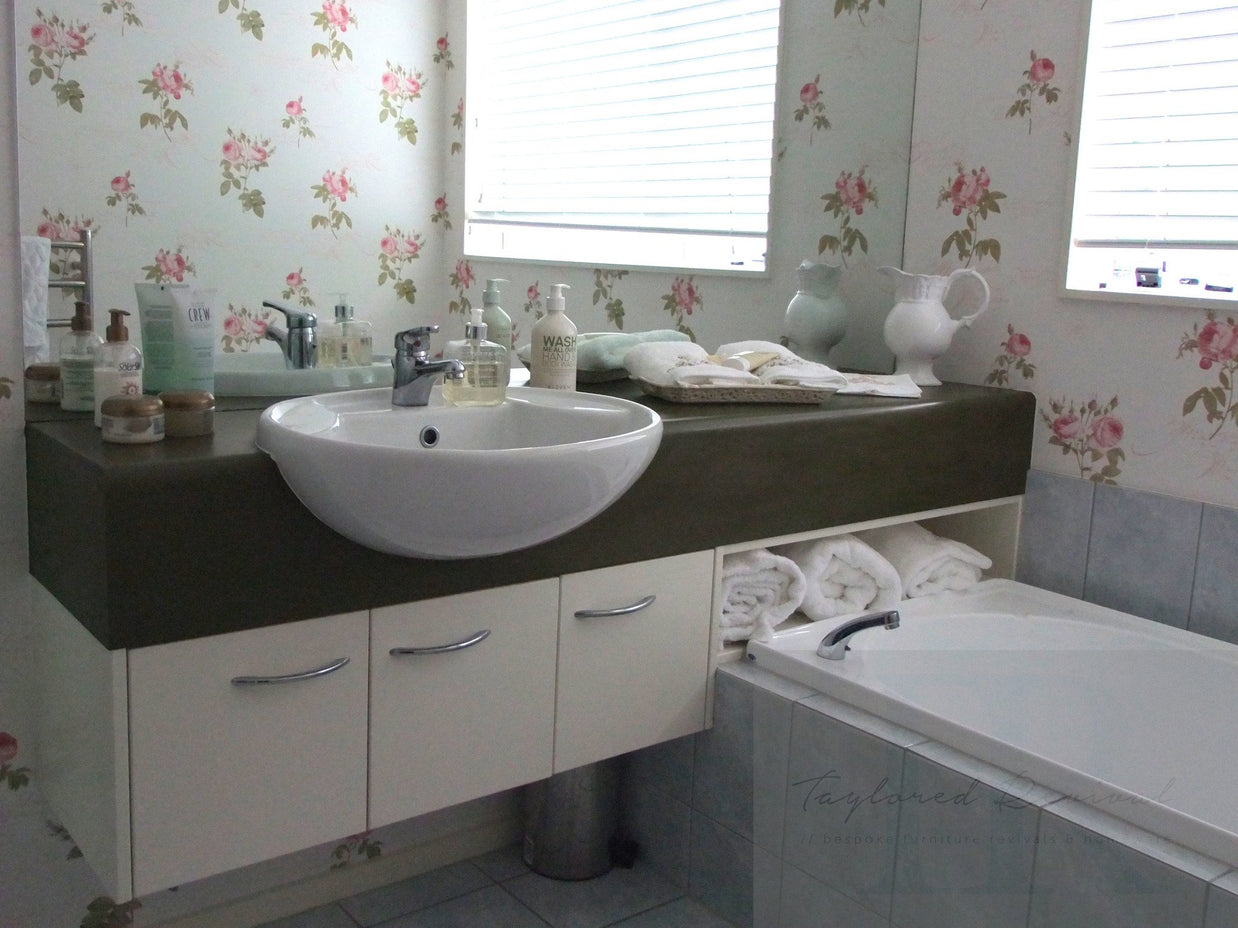 Not For Sale - Commissioned bathroom benches