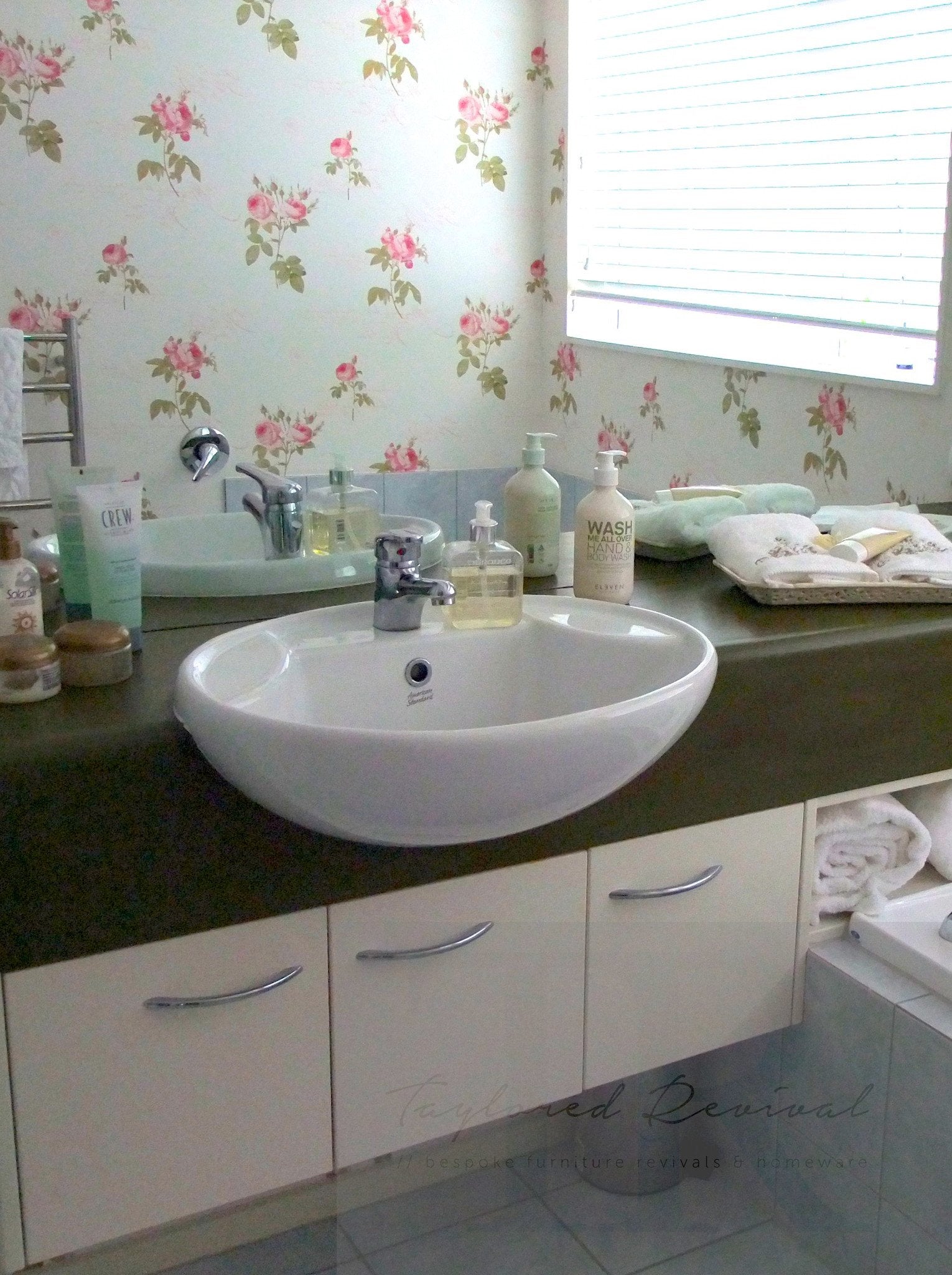 Not For Sale - Commissioned bathroom benches