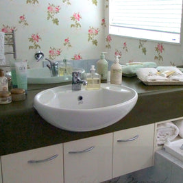 Not For Sale - Commissioned bathroom benches