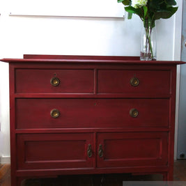 Not For Sale - Bernadette: Oak drawers over cabinet