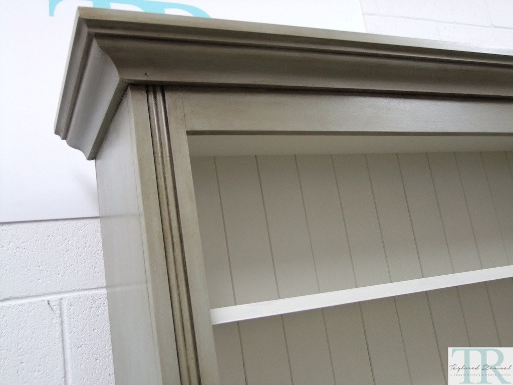 Not For Sale - Commissioned Book Case in French Linen