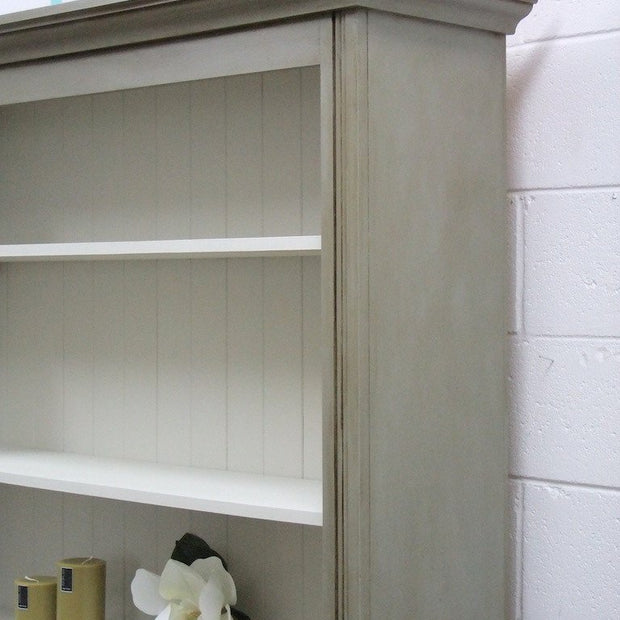 Not For Sale - Commissioned Book Case in French Linen