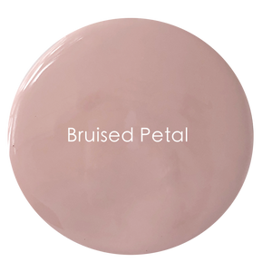 Chalk paint texture close-up – Bruised Petal pink with taupe tones