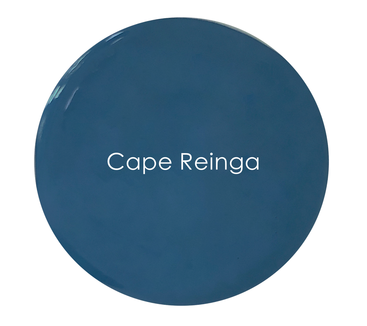 Cape Reinga paint tin – bold ocean-inspired blue