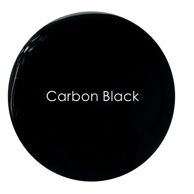 Chalk paint texture in Carbon Black – deep velvety finish