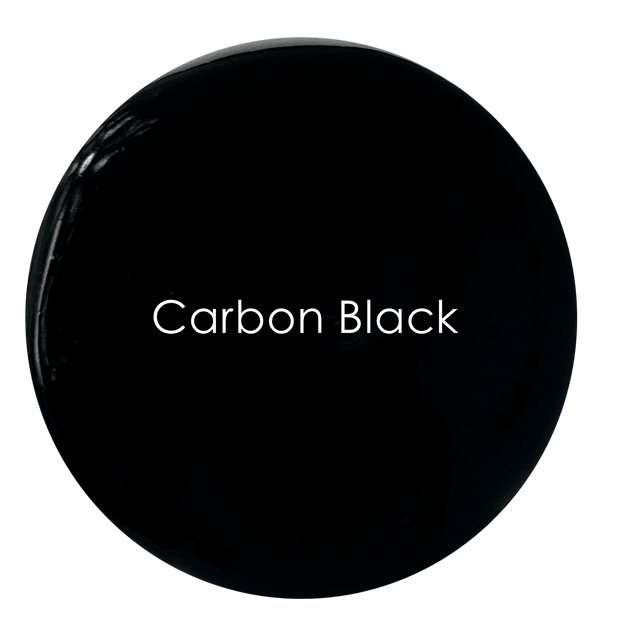 Chalk paint texture in Carbon Black – deep velvety finish