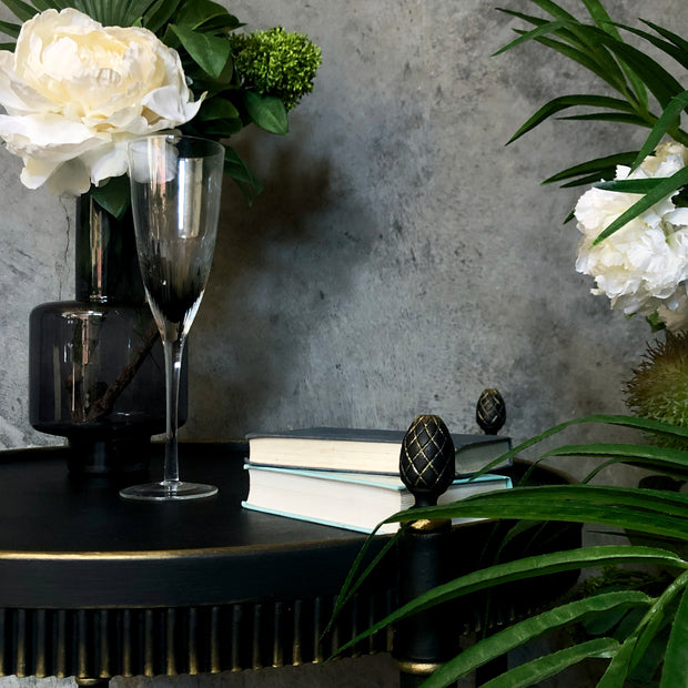 Not For Sale - Commissioned side table in Artisan Carbon Black