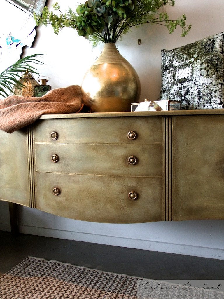 Not For Sale - Carli: Hand painted textured rustic sideboard